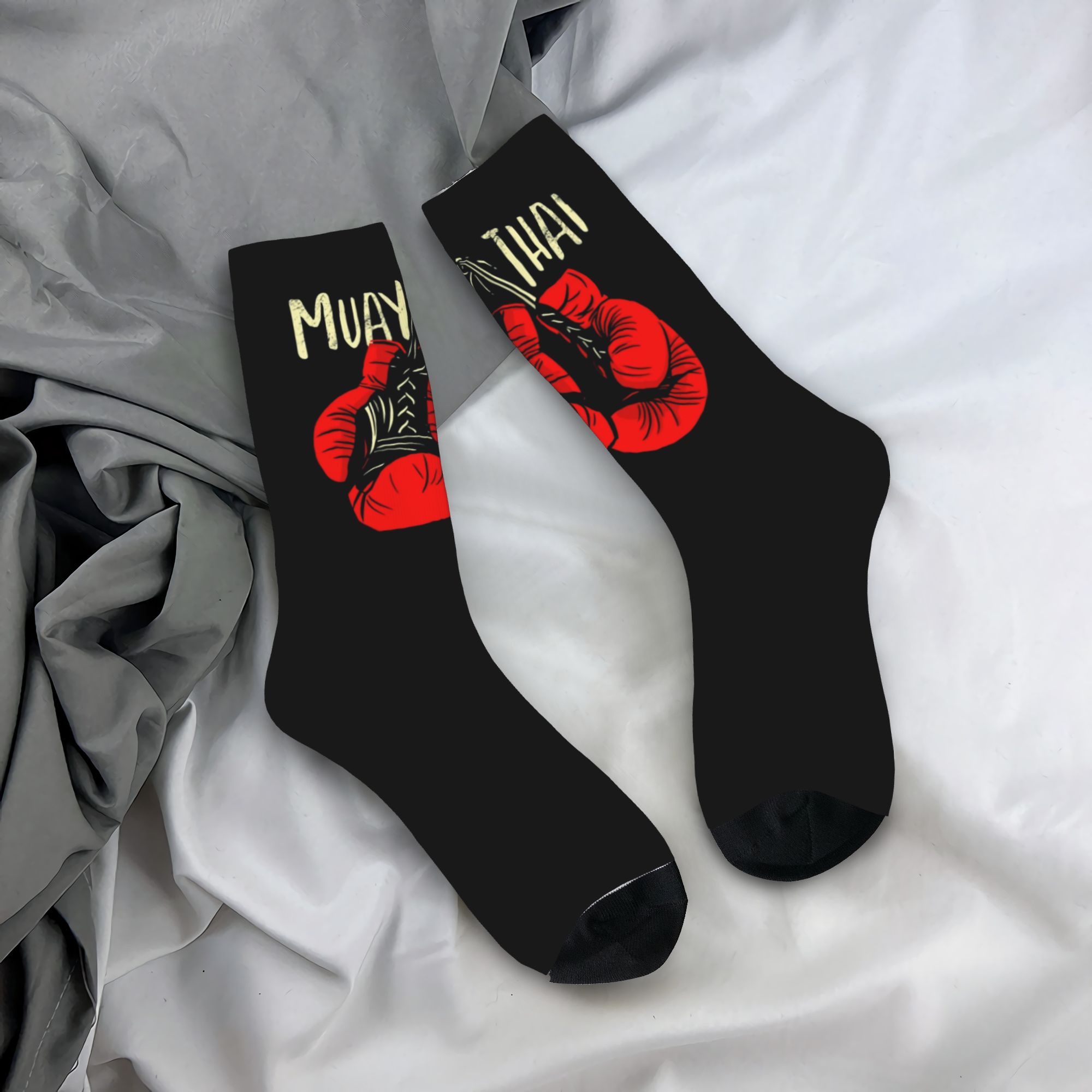 Custom Muay Thai Gloves Men Wo - Dress Sock Men ulasan dan harga