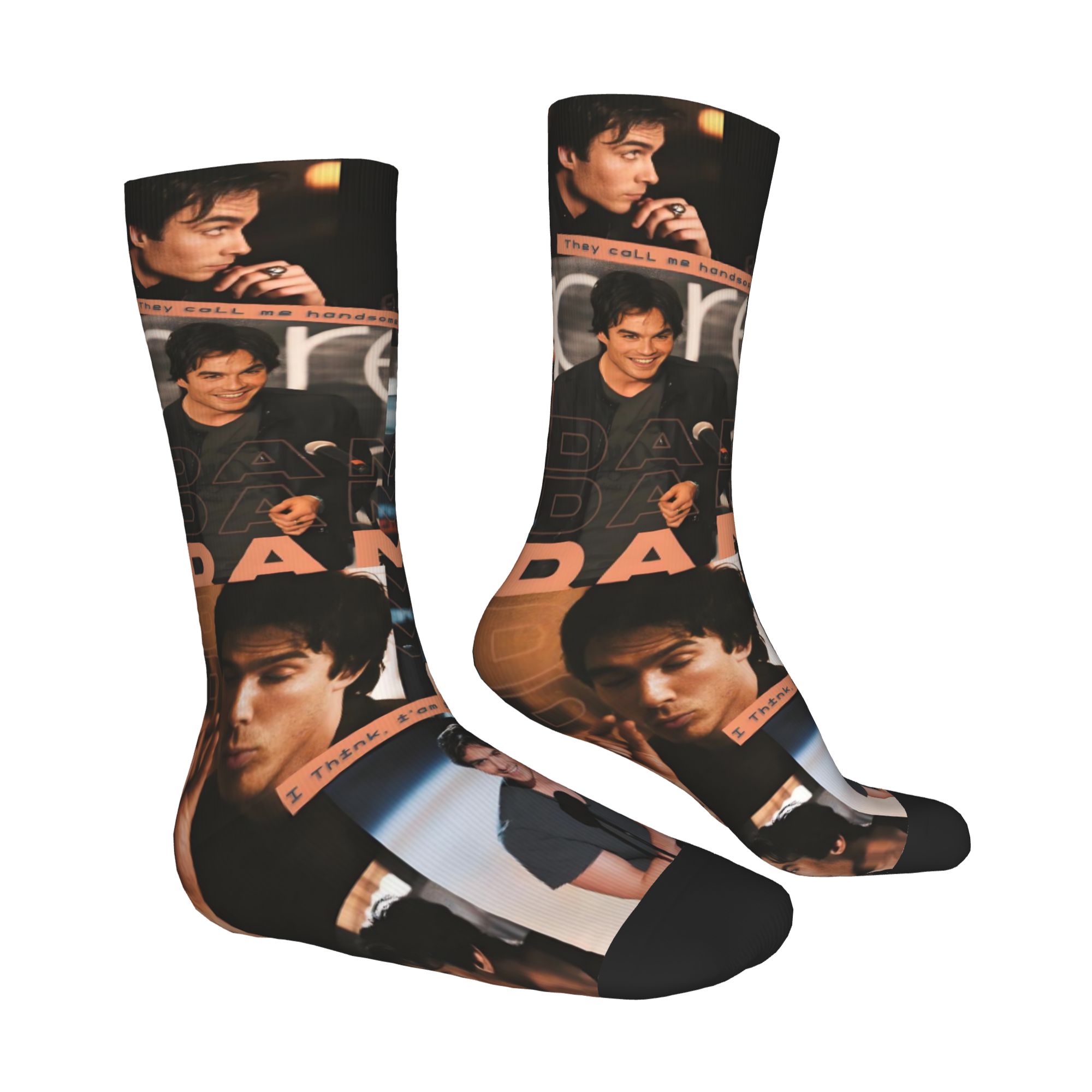 Custom The Vampire Diaries Dre - Dress Sock Men ulasan dan harga