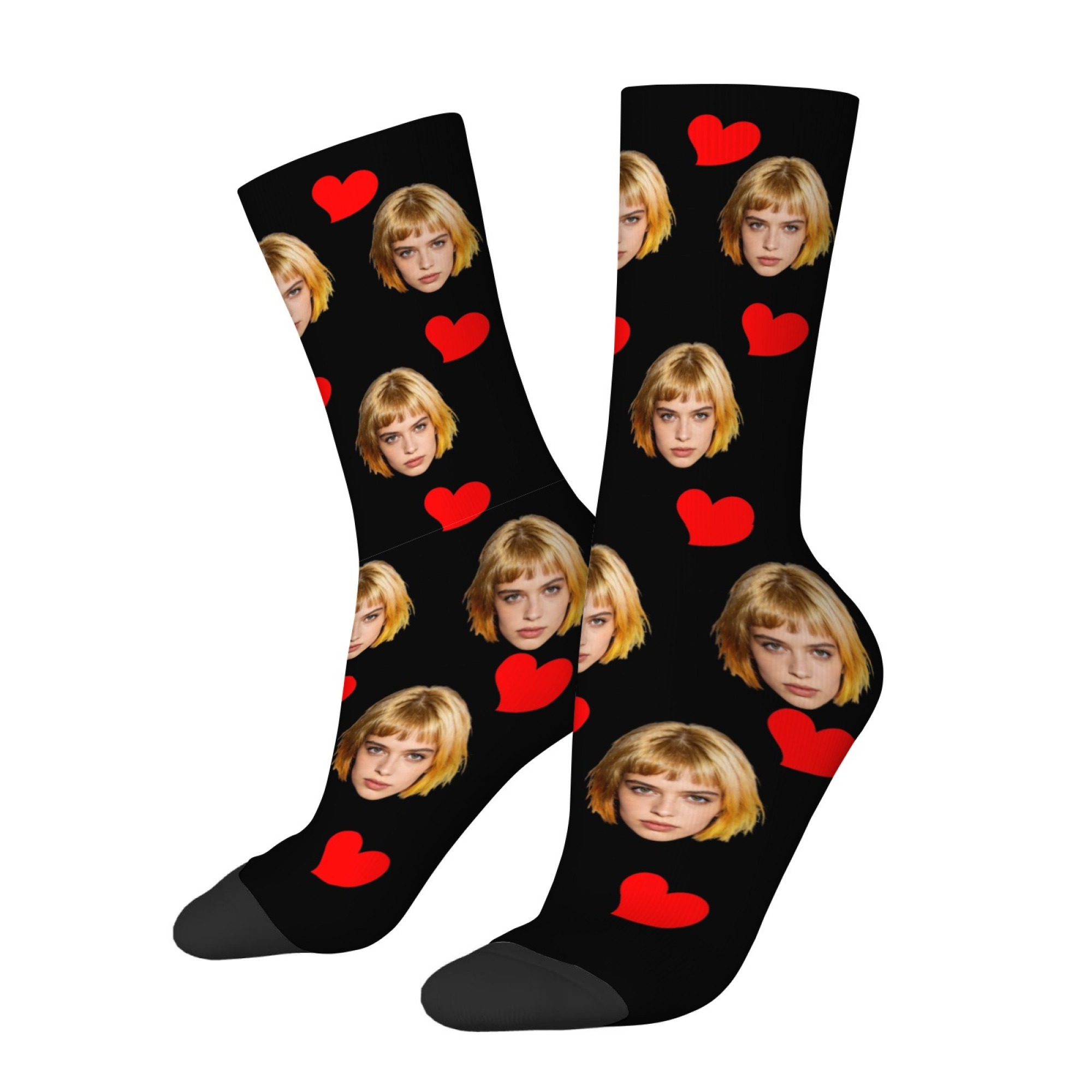 Personalized Custom Avatar Fac - Dress Sock Men ulasan dan harga