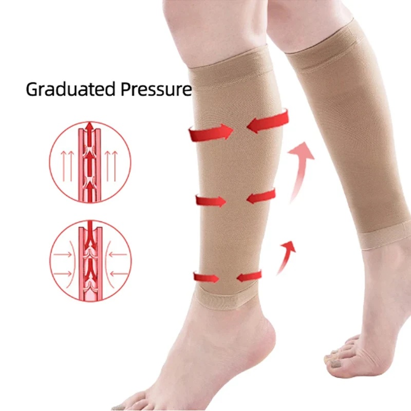 Footless Calf Compression Slee - Compression Sock Medical ulasan dan harga